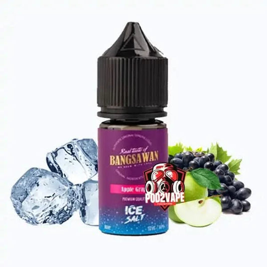 Bangsawan ice salt nic apple grape
