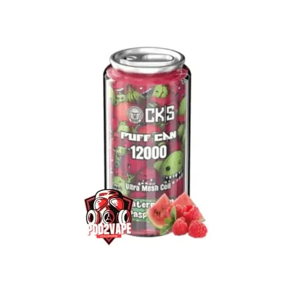 Cks puff can 12000 puffs watermelon raspberry