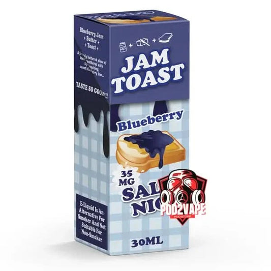 Jam toast salt nic blueberry