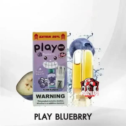หัวพอต 7-11 xtra 2.5ml play blueberry