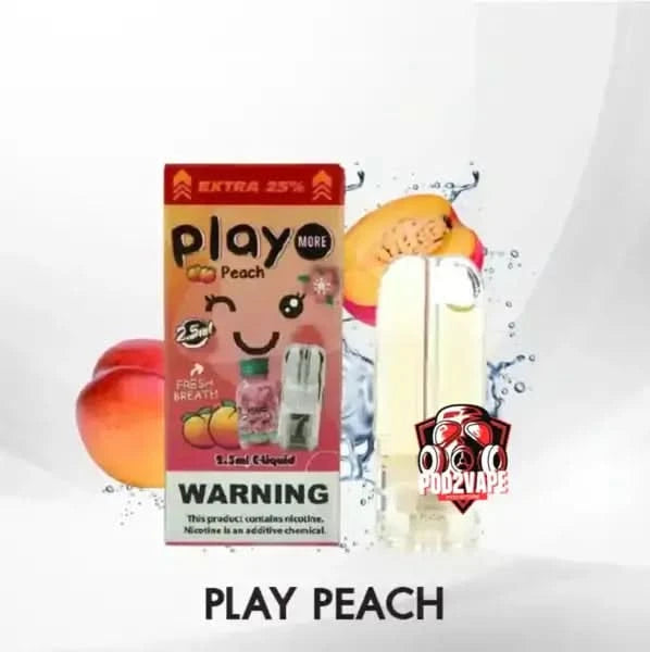 หัวพอต 7-11 xtra 2.5ml play peach