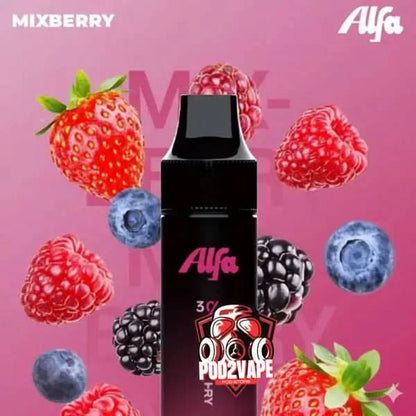 Alfa 20000 puffs mixberry
