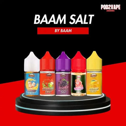 น้ำยาซอลนิค baam salt nic 30ml มีหลากหลายรสชาติ
