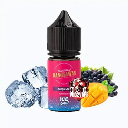 Bangsawan ice salt nic mango grape