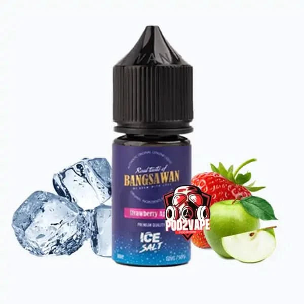 Bangsawan ice salt nic strawberry apple