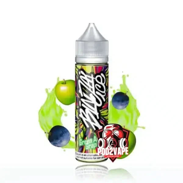 Binjai ice freebase green apple grape