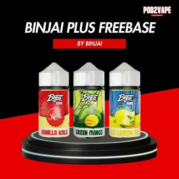 Binjai plus freebase 60ml อัพเกรดน้ำยาฟรีเบสให้พลัสขึ้นไปอีกขั้น รสชาติเข้มข้น