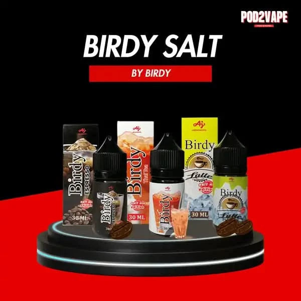 น้ำยาซอลนิค Birdy salt nic 30ml สายกาแฟยอดนิยม