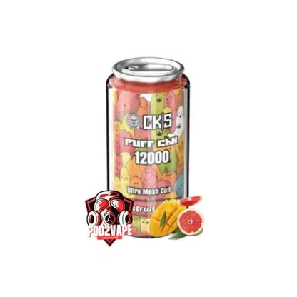 Cks puff can 12000 puffs grapefruit