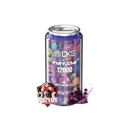 Cks puff can 12000 puffs juicy grape