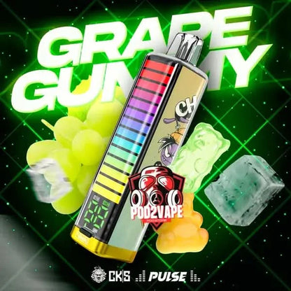Cks pulse 15000 puffs grape gummy