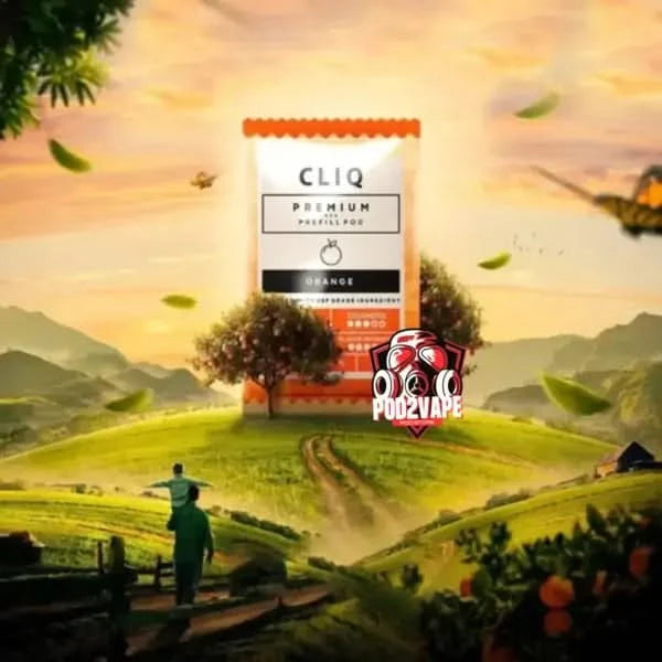 หัวพอต Cliq 2.5ml orange