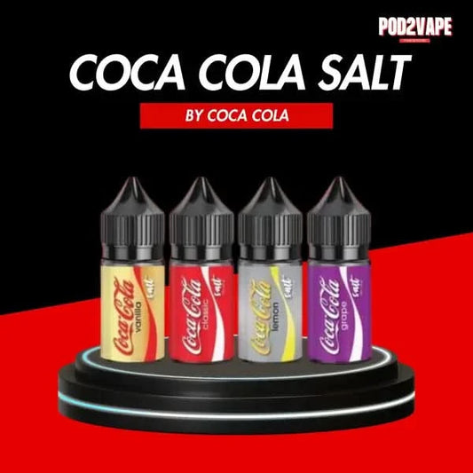 น้ำยาซอลนิค Coca cola salt nic 30ml รสชาติเครื่องดื่มยอดนิยม