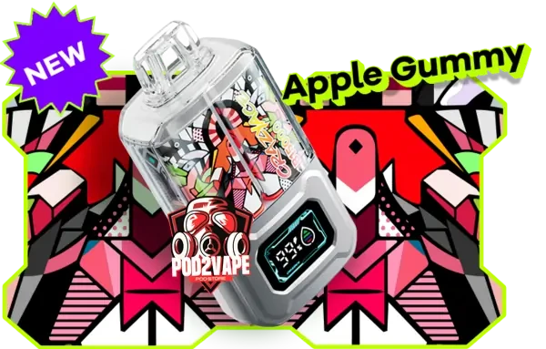 Crazyace b15000 puffs apple gummy
