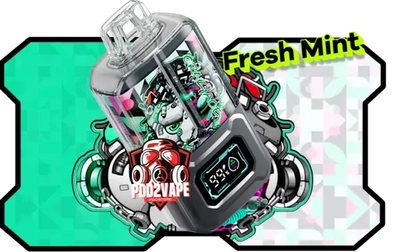 Crazyace b15000 puffs fresh mint