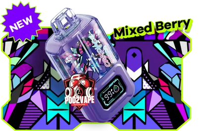 Crazyace b15000 puffs mixed berry