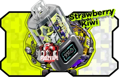 Crazyace b15000 puffs strawberry kiwi