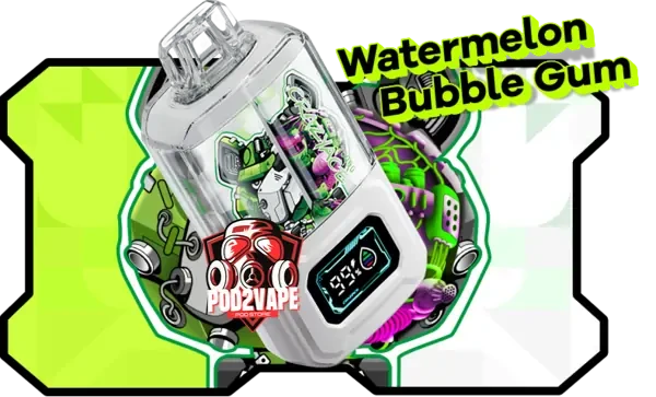 Crazyace b15000 puffs watermelon bubblegum