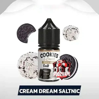 Cream dream salt nic cookies cream