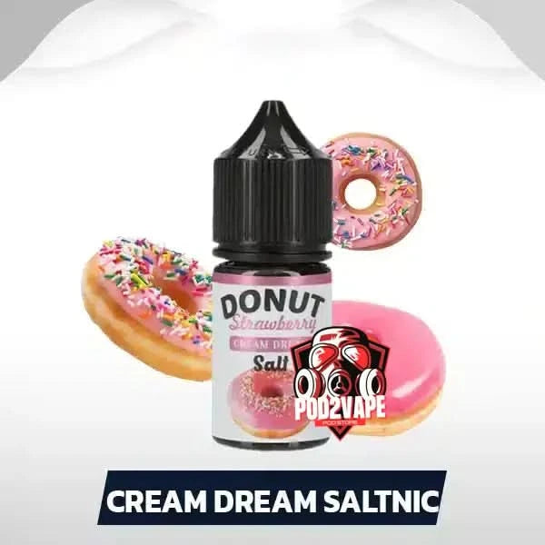 Cream dream salt nic donut strawberry
