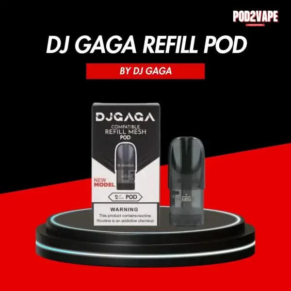 หัวรีฟิล Djgaga refill pod หัวเปล่าเติมน้ำยาเองได้ ใช้กับน้ำยาซอลนิค