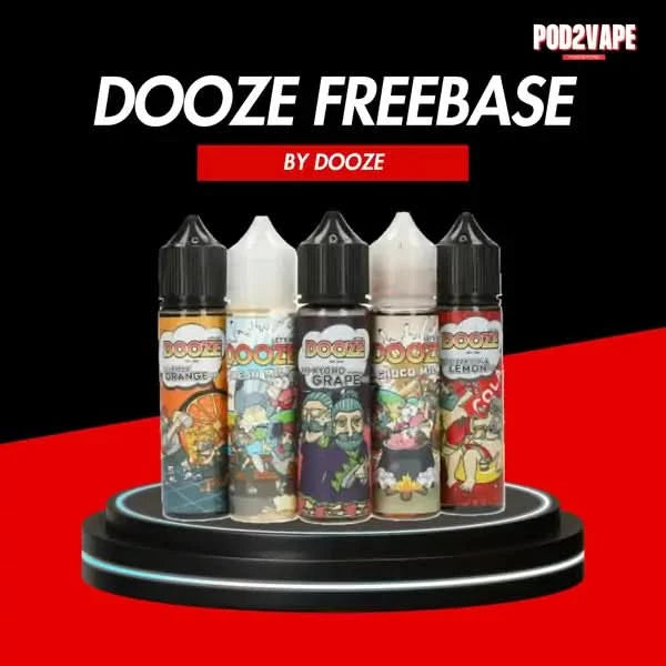 น้ำยาฟรีเบส Dooze freebase 60ml มี 5 รสชาติ หอม หวาน ไม่กระแทกคอ
