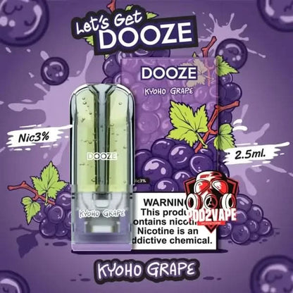 หัวพอต dooze 2.5ml pod kyoho grape