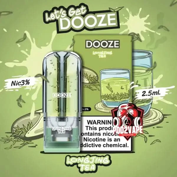 หัวพอต dooze 2.5ml pod longjing tea