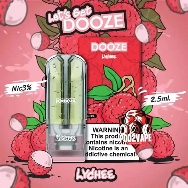 หัวพอต dooze 2.5ml pod lychee