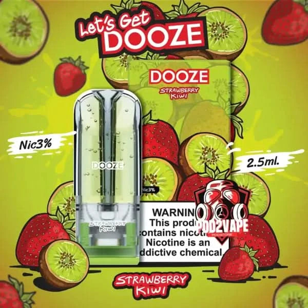 หัวพอต dooze 2.5ml pod strawberry kiwi
