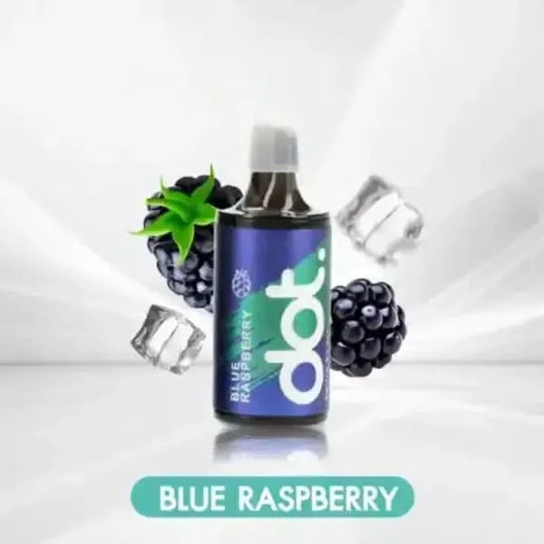 หัว Dot switch blue raspberry