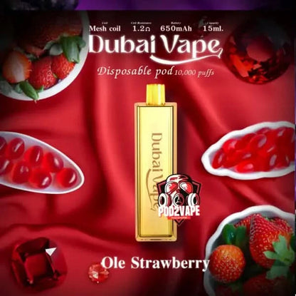 Dubai vape 10000 puffs ole strawberry
