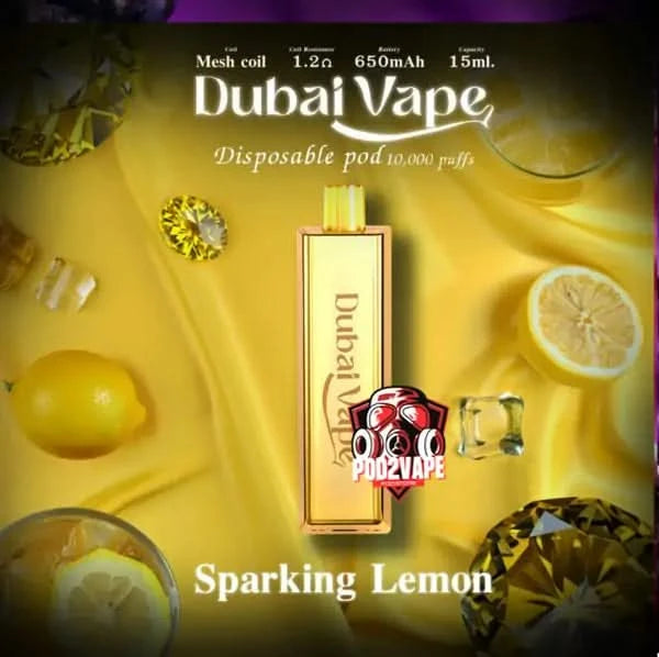 Dubai vape 10000 puffs sparkling lemon
