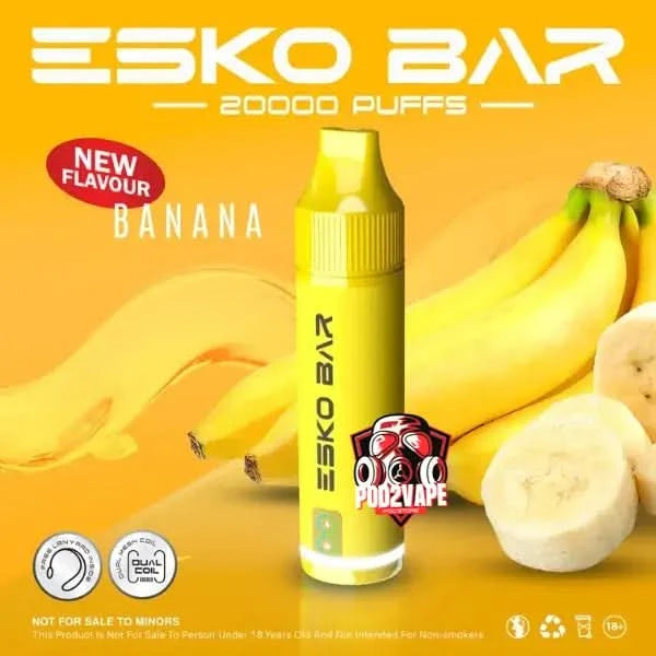 Esko bar 20000 puffs banana