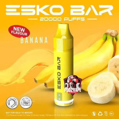 Esko bar 20000 puffs banana