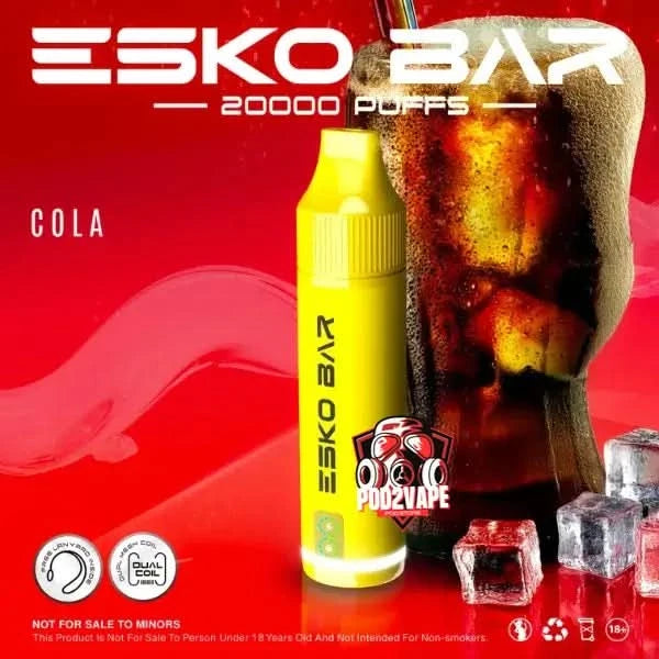 Esko bar 20000 puffs cola