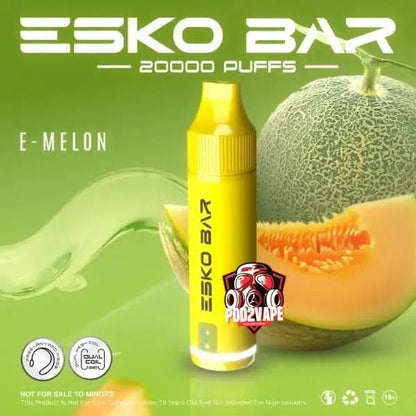 Esko bar 20000 puffs e melon