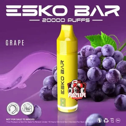 Esko bar 20000 puffs grape