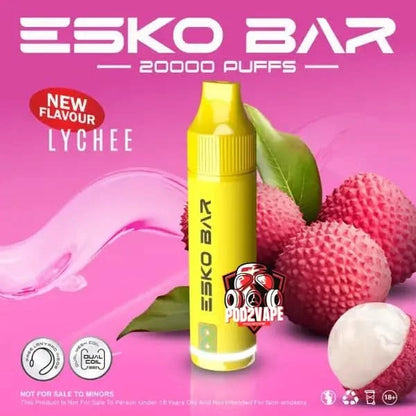 Esko bar 20000 puffs lychee