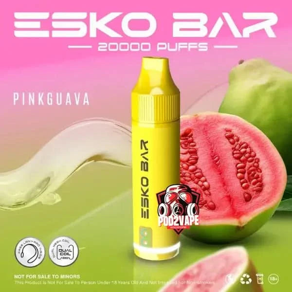 Esko bar 20000 puffs pink guava