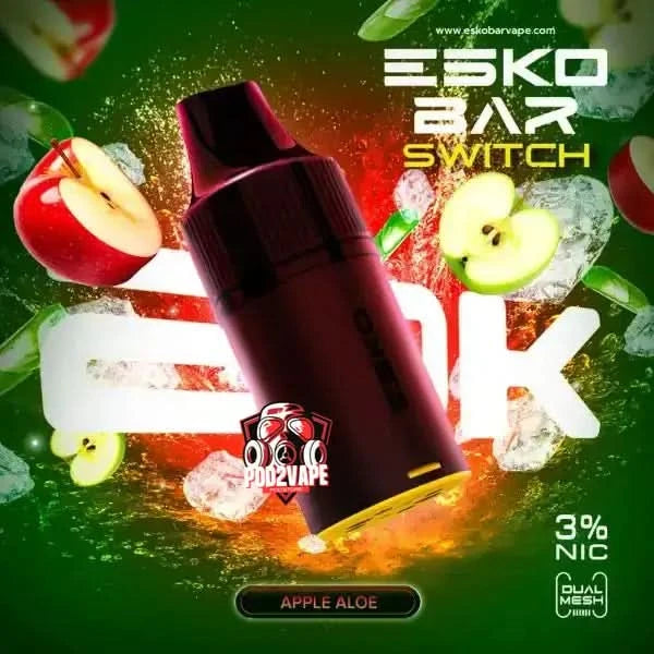 หัว esko bar switch 20k apple aloe