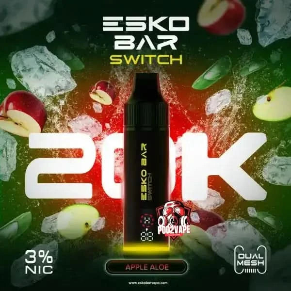 Esko bar switch 20k apple aloe