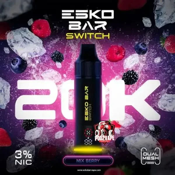 Esko bar switch 20k mix berry