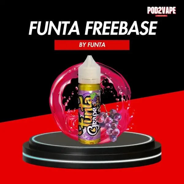 น้ำยาฟรีเบส Funta freebase 55ml น้ำยาองุ่น หอม หวาน ซ่านิดๆ