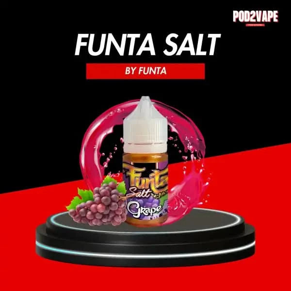 น้ำยา Funta grape salt nic 30ml nic35 น้ำยาองุ่นยอดนิยม หอม หวาน