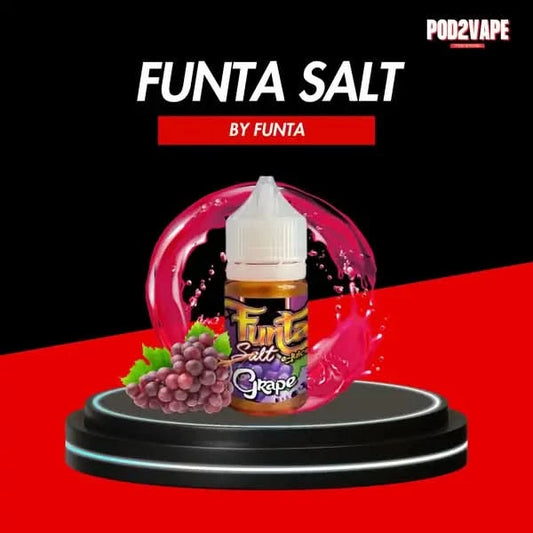 น้ำยา Funta grape salt nic 30ml nic35 น้ำยาองุ่นยอดนิยม หอม หวาน