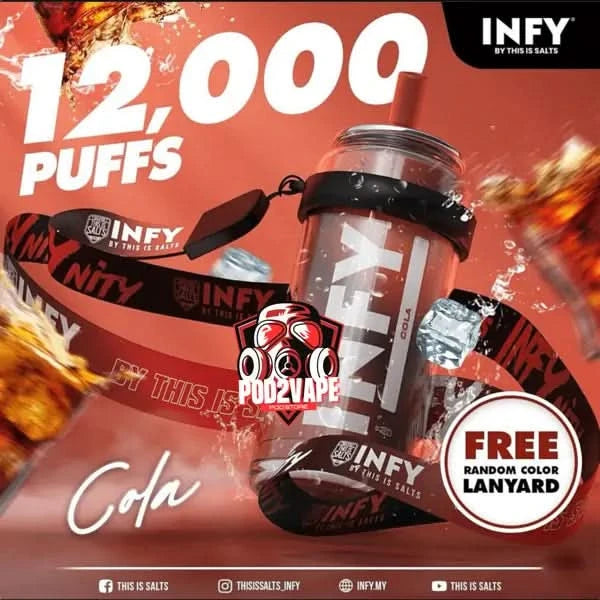 Infy 12000 puffs cola