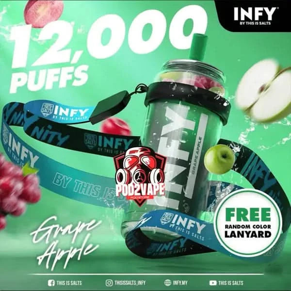 Infy 12000 puffs grape apple