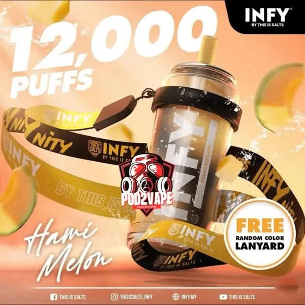 Infy 12000 puffs hami melon