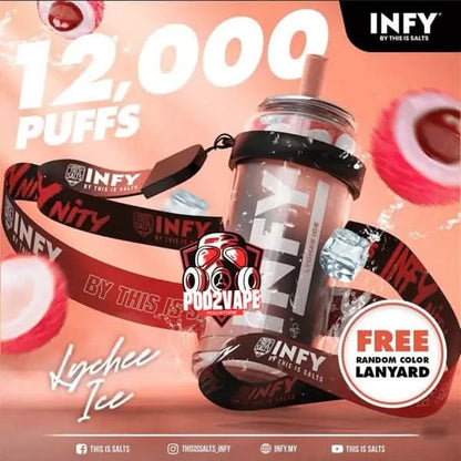 Infy 12000 puffs lychee ice